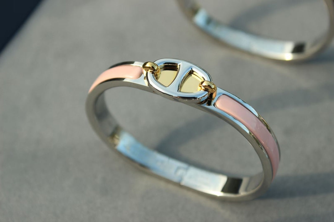 [Charm Aries Jewelry]CLIC CHAINE SILVER BRACELET