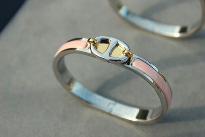 [Charm Aries Jewelry]CLIC CHAINE SILVER BRACELET