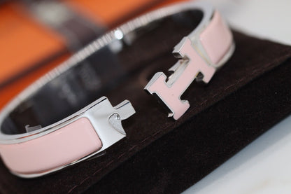 [Charm Aries Jewelry]H BRACELET 12MM PINK