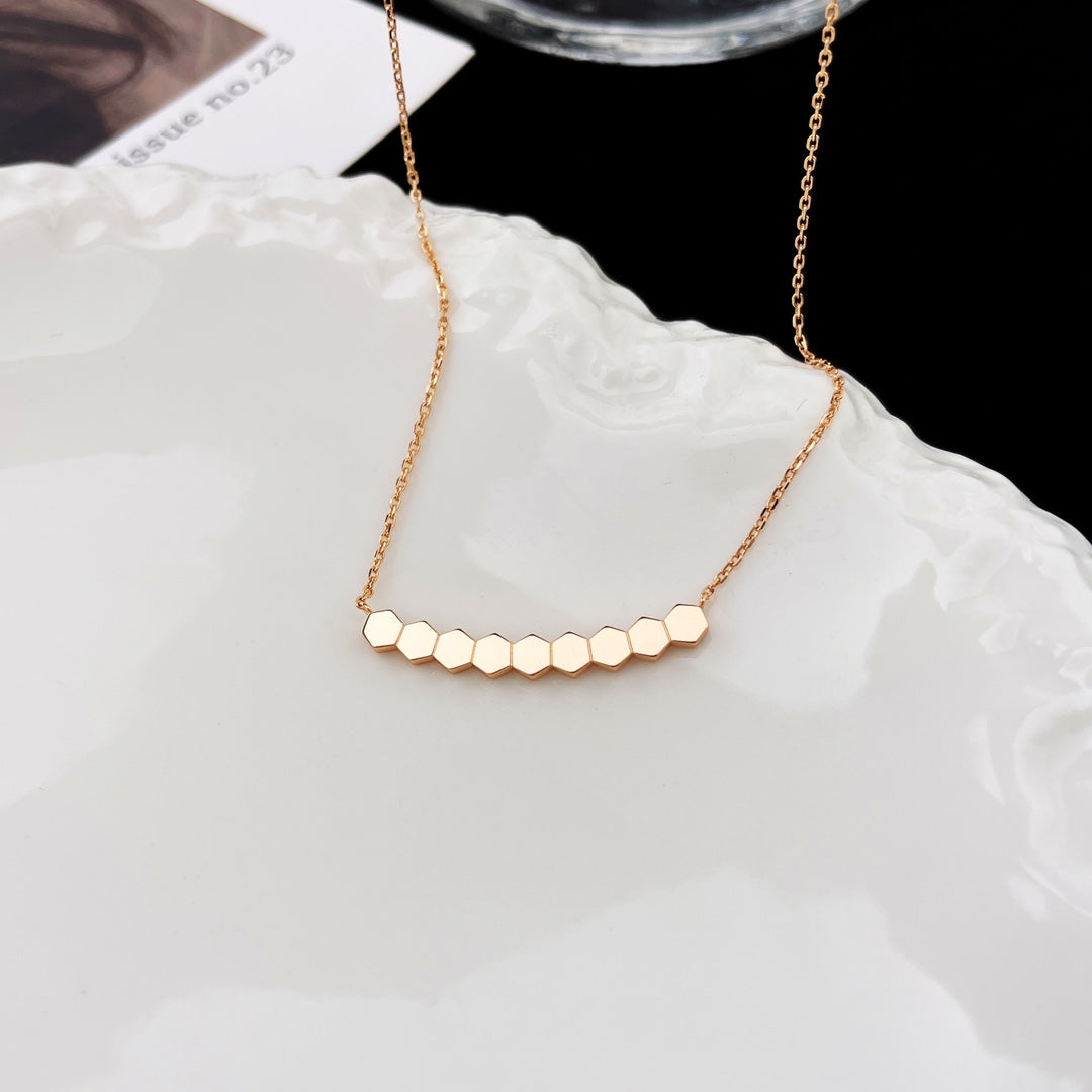 [Charm Aries Jewelry]BEE MY LOVE DIAMOND NECKLACE