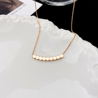 [Charm Aries Jewelry]BEE MY LOVE DIAMOND NECKLACE