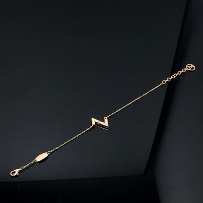 [Charm Aries Jewelry]VOLT LV LOGO BRACELET