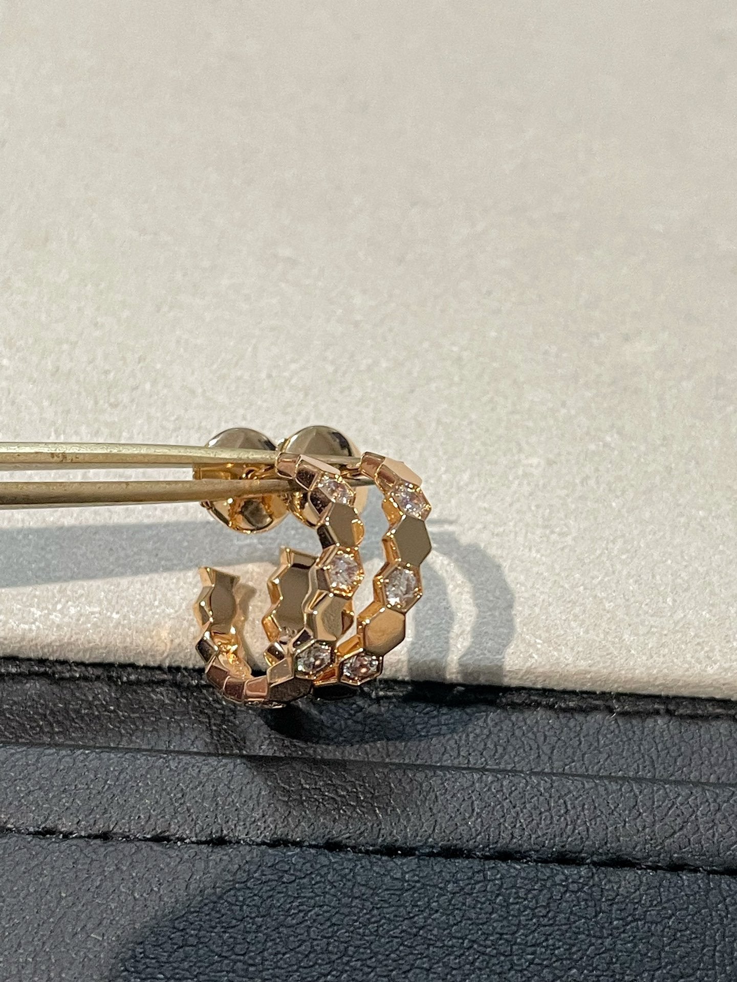 [Charm Aries Jewelry]Hollow Design Four-Leaf Clover Flower Shape Ring