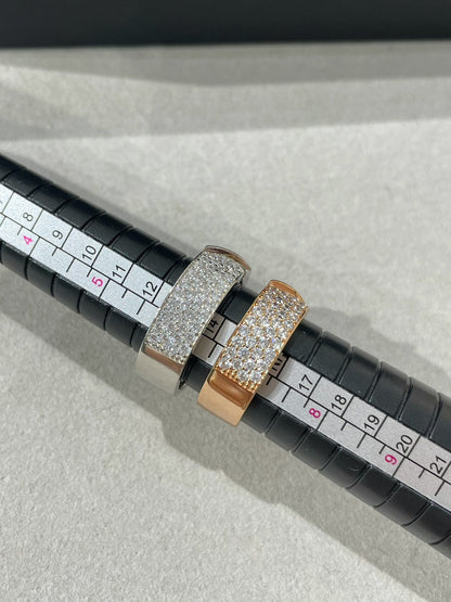 [Charm Aries Jewelry]LIENS EVIDENCE  DIAMOND PAVED RING