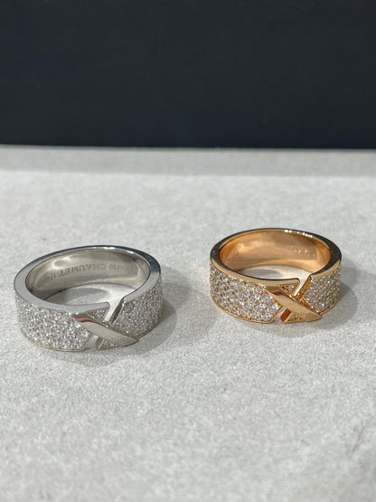 [Charm Aries Jewelry]LIENS EVIDENCE  DIAMOND PAVED RING