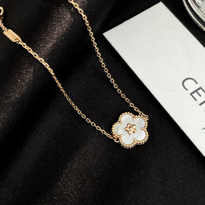 [Charm Aries Jewelry]LUCKY SPRING ROSE GOLD MOP BRACELET