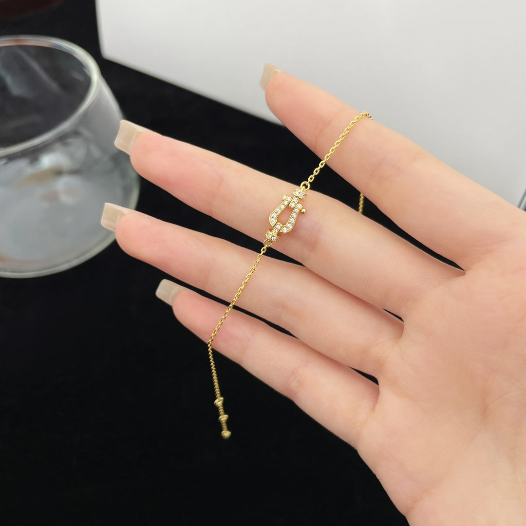 [Charm Aries Jewelry]FORCE 10 SMALL CHAIN BRACELET