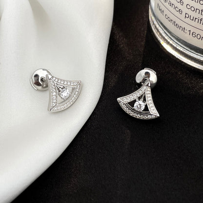[Charm Aries Jewelry]DREAM MINI DIAMOND STUD EARRINGS