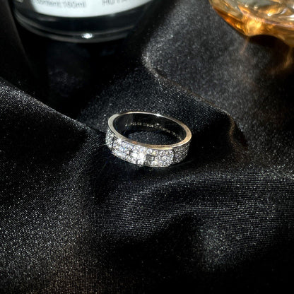 [Charm Aries Jewelry]KELLY SILVER DIAMOND RING