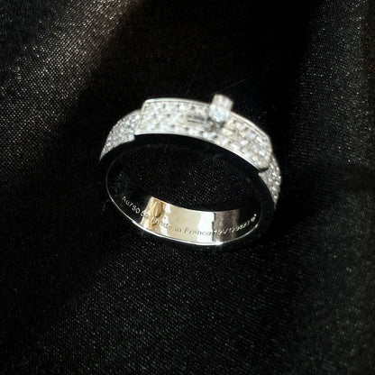 [Charm Aries Jewelry]KELLY SILVER DIAMOND RING