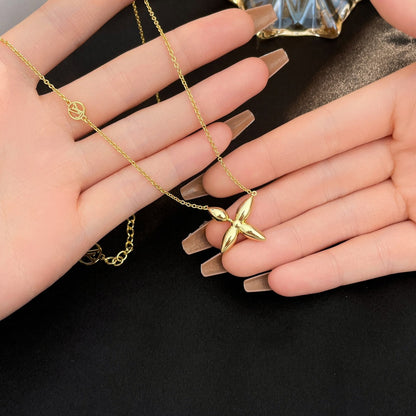 [Charm Aries Jewelry]LOUISETTE GOLD NECKLACE