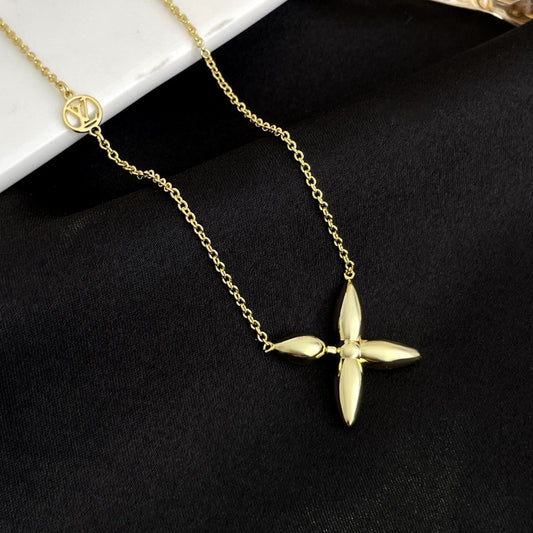 [Charm Aries Jewelry]LOUISETTE GOLD NECKLACE