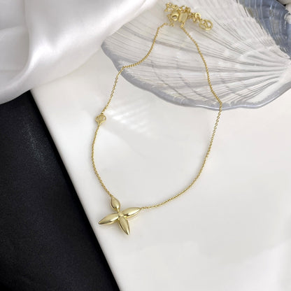 [Charm Aries Jewelry]LOUISETTE GOLD NECKLACE