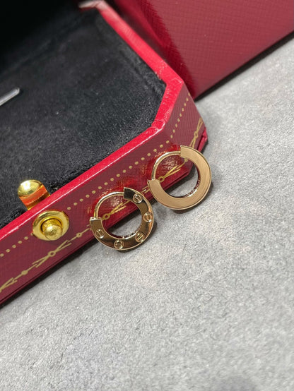 [Charm Aries Jewelry]LOVE MINI EARRINGS