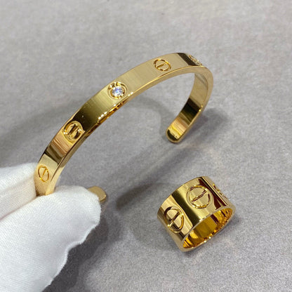 [Charm Aries Jewelry]LOVE 11MM LARGE RING