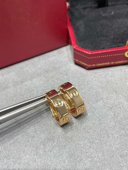 [Charm Aries Jewelry]LOVE 5.5MM EARRINGS
