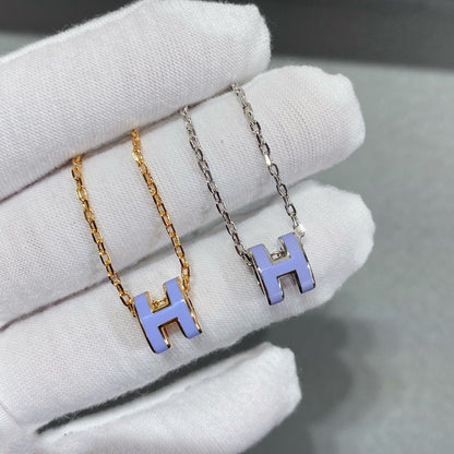 [Charm Aries Jewelry]MINI POP H NECKLACE