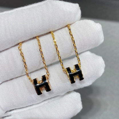 [Charm Aries Jewelry]MINI POP H NECKLACE