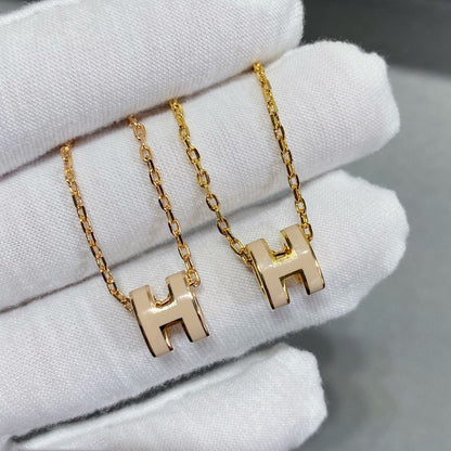 [Charm Aries Jewelry]MINI POP H NECKLACE