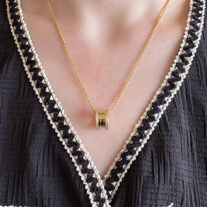 [Charm Aries Jewelry]ZERO 1 DIAMOND NECKLACE
