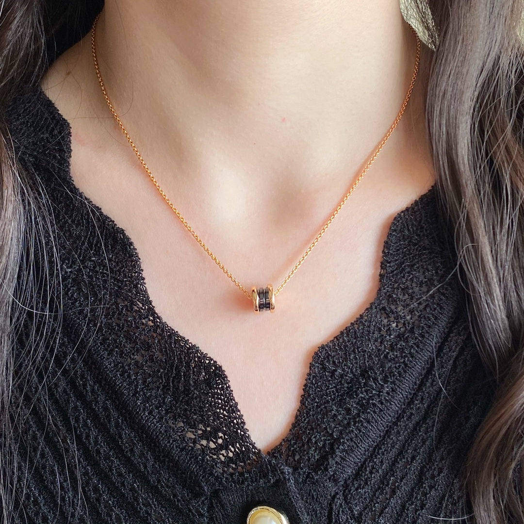 [Charm Aries Jewelry]ZERO 1 CERAMIC MINI NECKLACE