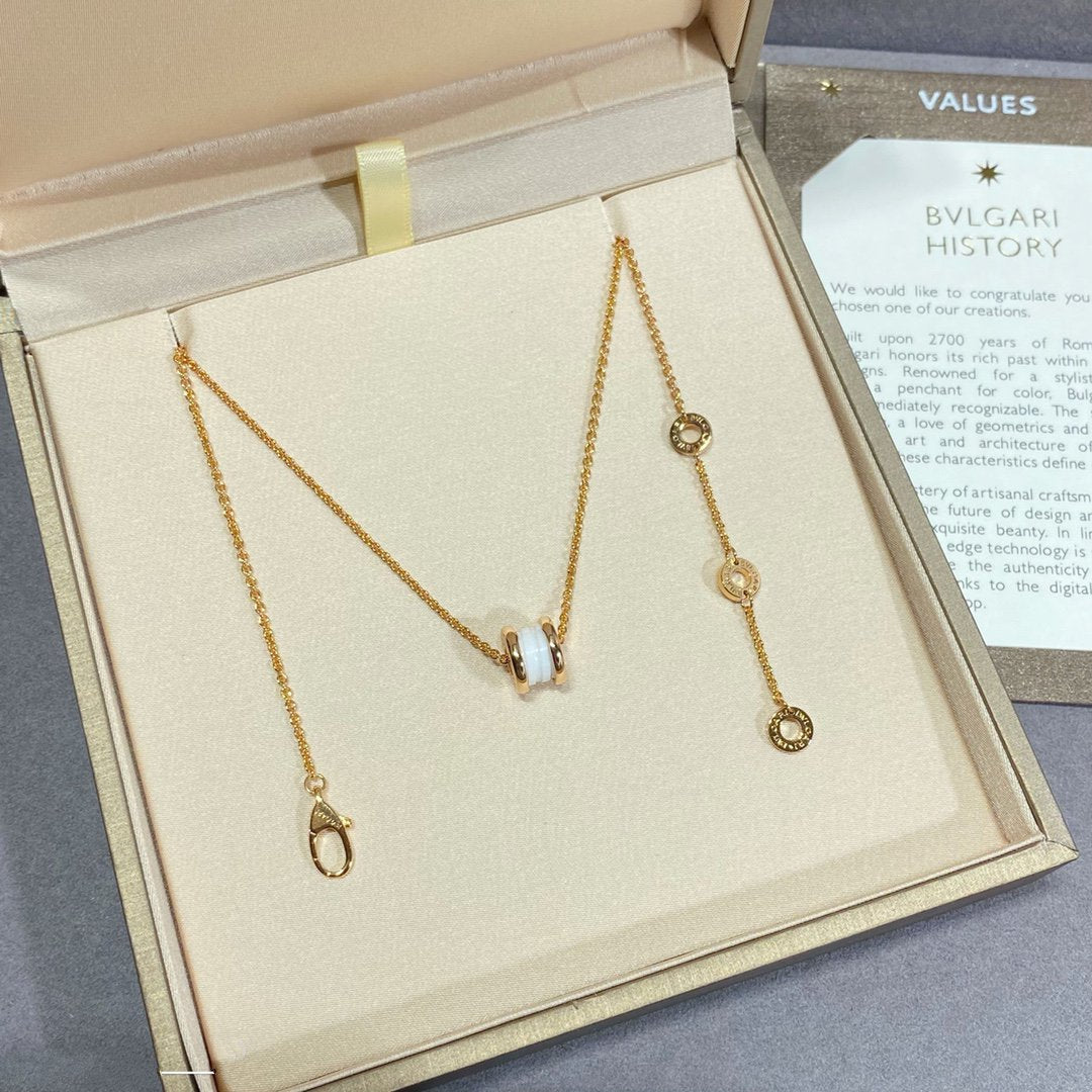 [Charm Aries Jewelry]ZERO 1 CERAMIC MINI NECKLACE