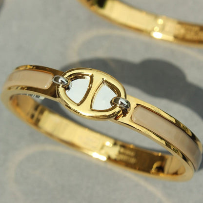 [Charm Aries Jewelry]CLIC CHAINE GOLD BRACELET
