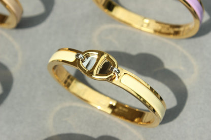[Charm Aries Jewelry]CLIC CHAINE GOLD BRACELET