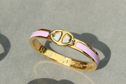 [Charm Aries Jewelry]CLIC CHAINE GOLD BRACELET
