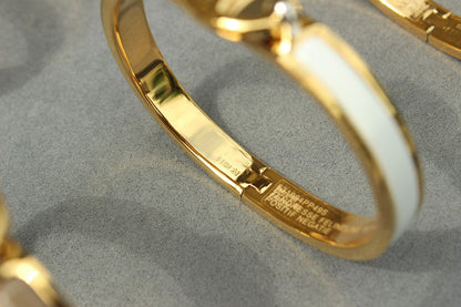 [Charm Aries Jewelry]CLIC CHAINE GOLD BRACELET