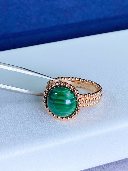 [Charm Aries Jewelry]PERLEE COULEURS ROSE GOLD RING