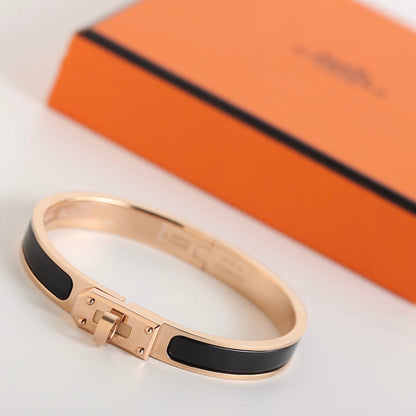 [Charm Aries Jewelry]HM KELLY BLACK BRACELET