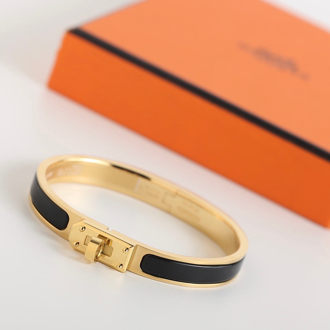 [Charm Aries Jewelry]HM KELLY BLACK BRACELET