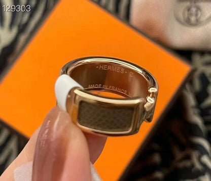 [Charm Aries Jewelry]OLYMPE PINK GOLD RING