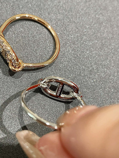 [Charm Aries Jewelry]RONDE SMALL DIAMOND RING