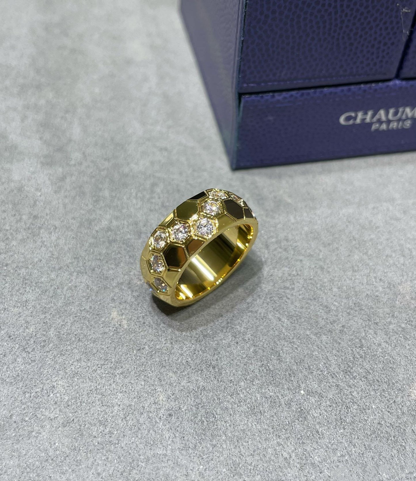 [Charm Aries Jewelry]BEE LOVE DIAMOND LARGE RING