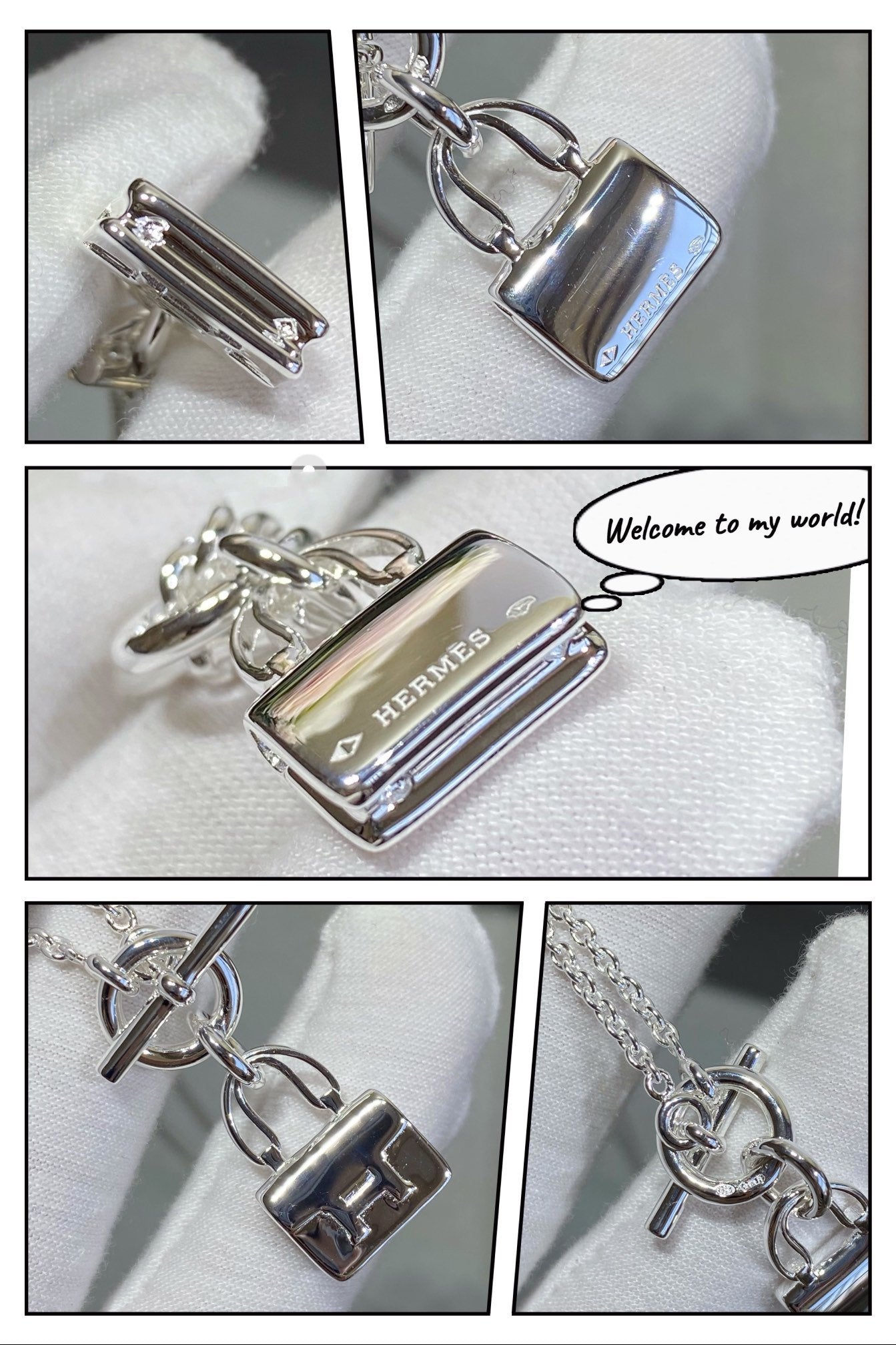 [Charm Aries Jewelry]CONSTANCE PEDANT SILVER NECKLACE
