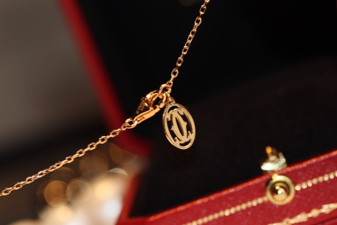 [Charm Aries Jewelry]DAMOUR DIAMOND NECKLACE