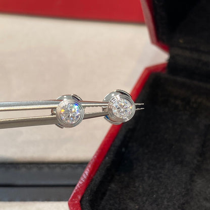 [Charm Aries Jewelry]DAMOUR DIAMOND EARRINGS