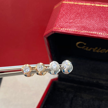 [Charm Aries Jewelry]DAMOUR DIAMOND EARRINGS