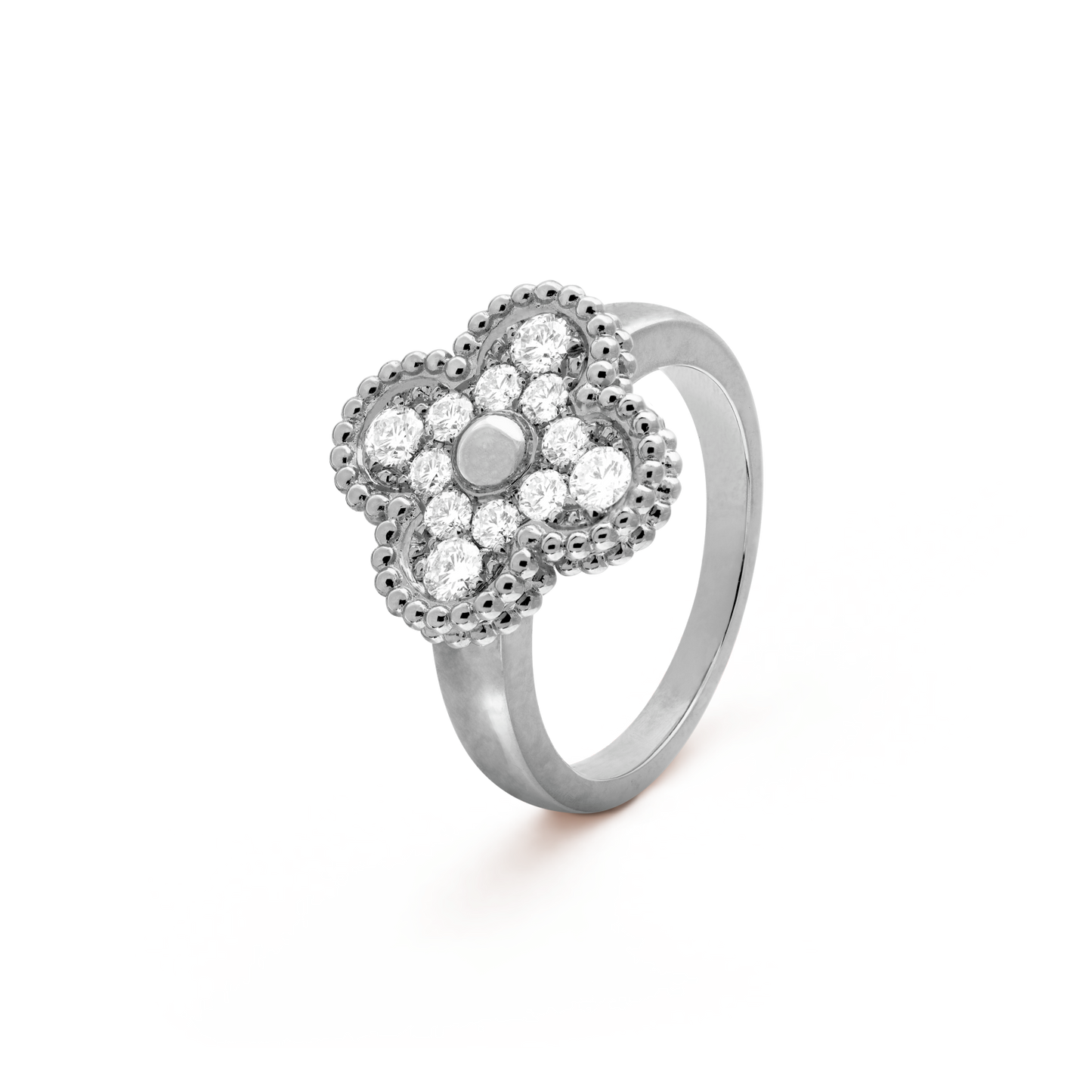 [Charm Aries Jewelry]CLOVER DIAMOND RING