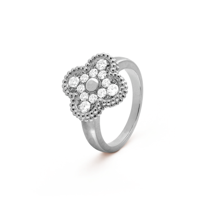 [Charm Aries Jewelry]CLOVER DIAMOND RING