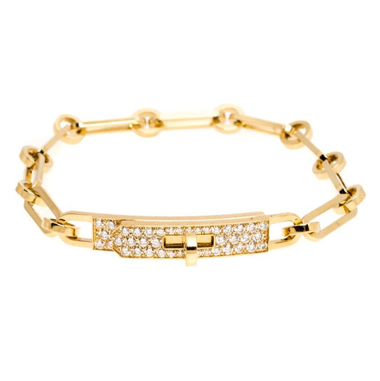 [Charm Aries Jewelry]CHAINE BRACELET SMALL MODEL DIAMOND