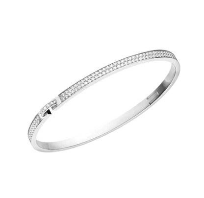 [Charm Aries Jewelry]LIENS VIDENCE DIAMOND PAVED BRACELET
