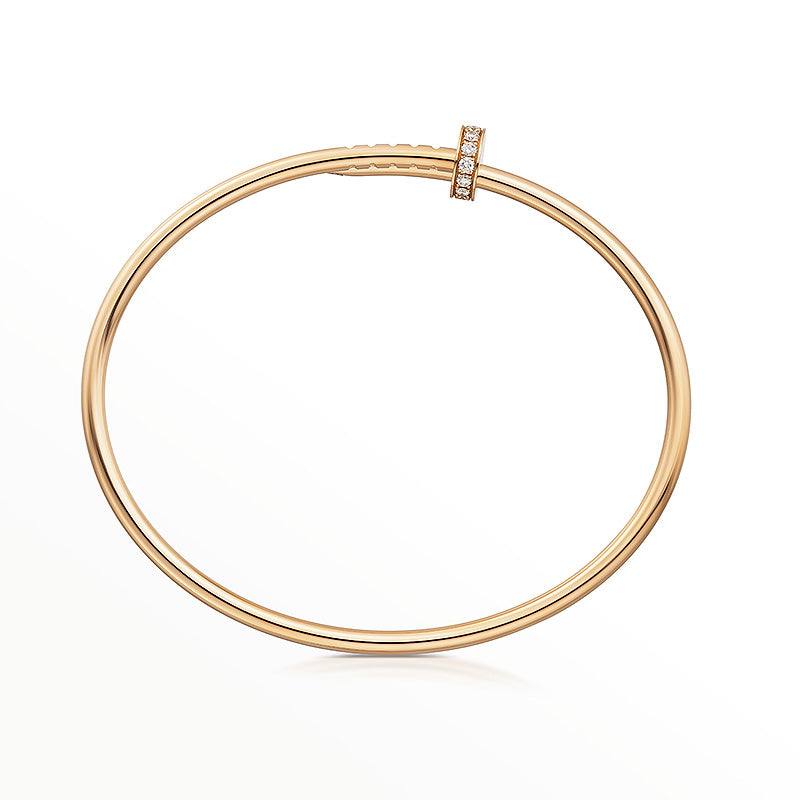 [Charm Aries Jewelry]JUSTE BRACELET 2.5MM DIAMONDS