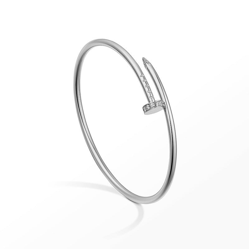 [Charm Aries Jewelry]JUSTE BRACELET 2.5MM DIAMONDS