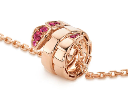 [Charm Aries Jewelry]SERPENTI PEDANT NECKLACE