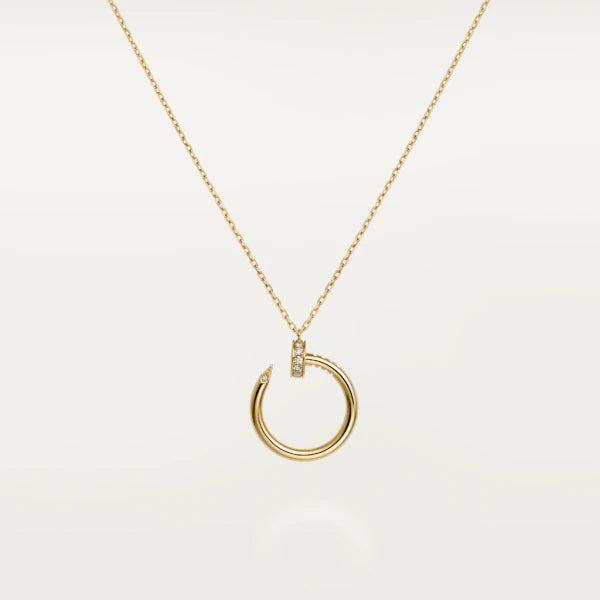 [Charm Aries Jewelry]JUSTE NECKLACE GOLD