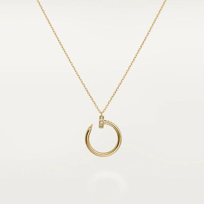 [Charm Aries Jewelry]JUSTE NECKLACE GOLD