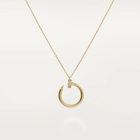 [Charm Aries Jewelry]JUSTE NECKLACE GOLD
